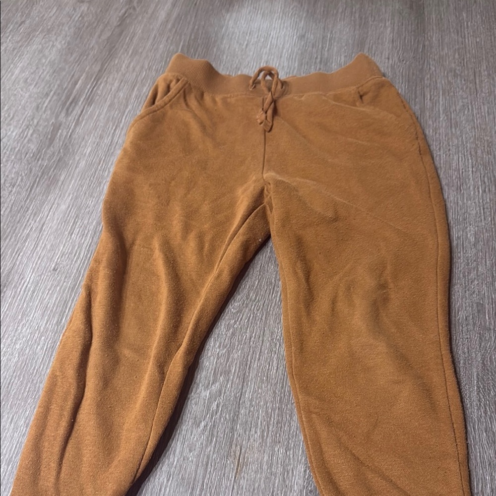 Cozy Brown Kids Sweatpants